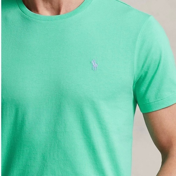 Ralph Lauren Polo men’s Classic Fit cotton short sleeved crew neck T-shirt - Picture 2 of 4